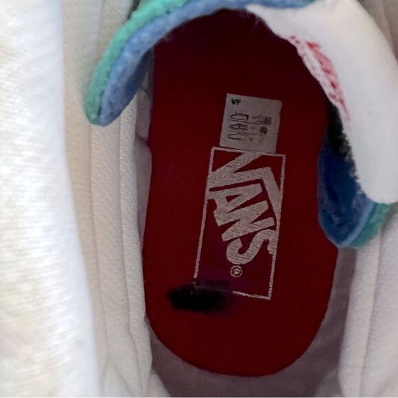 Vans Sneakers Multicolor Canvas Hi Size 10.5 - Picture 11 of 11